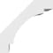 Ekena Millwork 3-in. W x 8-in. D x 8-in. H Merced Architectural Grade PVC Knee Brace BRCP03X08X08MRC - alternate 3
